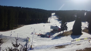 Skiareál Klínovec - Sjezdovka Pařezovka, lanovka CineStar Express - 2.3.2026 v 13:45