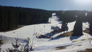 Skiareál Klínovec - Sjezdovka Pařezovka, lanovka CineStar Express - 2.3.2026 v 14:02