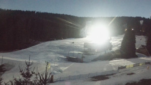 Skiareál Klínovec - Sjezdovka Pařezovka, lanovka CineStar Express - 2.3.2026 v 18:45