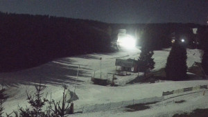 Skiareál Klínovec - Sjezdovka Pařezovka, lanovka CineStar Express - 2.3.2026 v 20:15