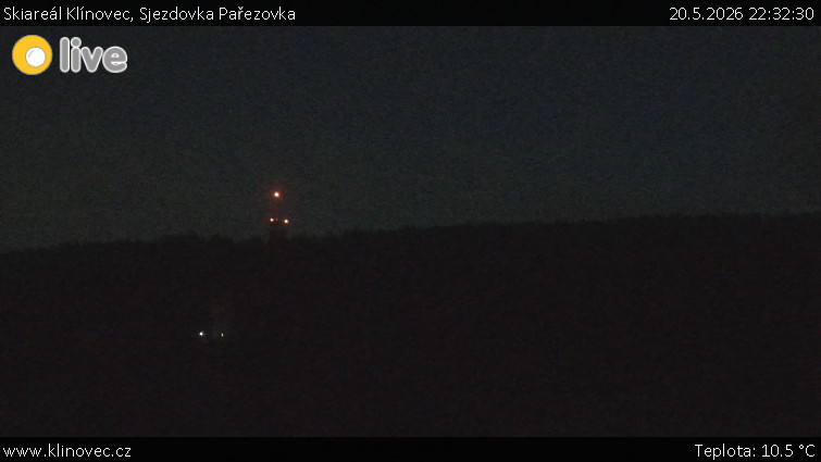 Skiareál Klínovec - Sjezdovka Pařezovka, lanovka CineStar Express - 20.5.2026 v 22:32