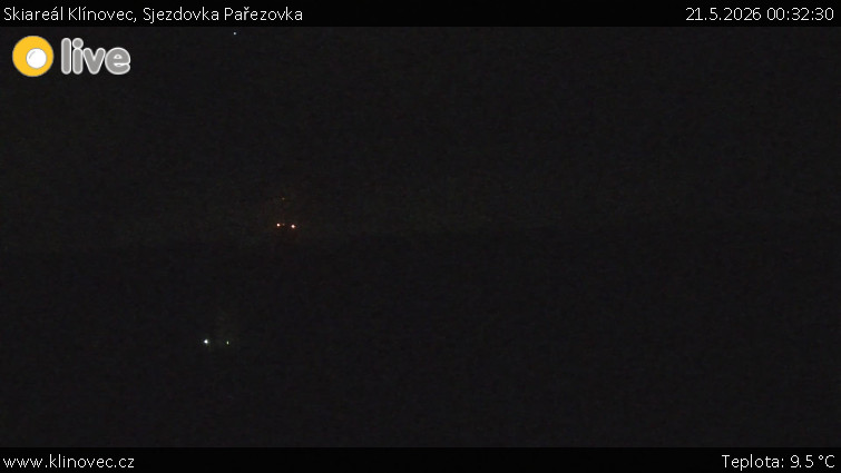 Skiareál Klínovec - Sjezdovka Pařezovka, lanovka CineStar Express - 21.5.2026 v 00:32