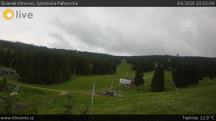 Skiareál Klínovec - Sjezdovka Pařezovka, lanovka CineStar Express - 9.6.2026 v 10:15