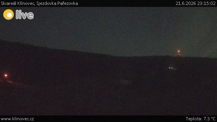 Skiareál Klínovec - Sjezdovka Pařezovka, lanovka CineStar Express - 21.6.2026 v 23:15