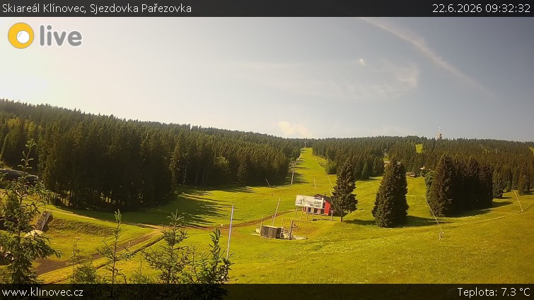 Skiareál Klínovec - Sjezdovka Pařezovka, lanovka CineStar Express - 22.6.2026 v 09:32
