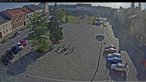 Město Kojetín - Masarykovo náměstí - 3.7.2025 v 06:45