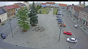 Město Kojetín - Masarykovo náměstí - 4.7.2025 v 06:02