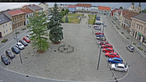 Město Kojetín - Masarykovo náměstí - 4.7.2025 v 07:15