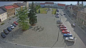 Město Kojetín - Masarykovo náměstí - 4.7.2025 v 07:31