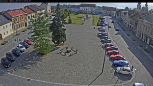 Město Kojetín - Masarykovo náměstí - 4.7.2025 v 08:02