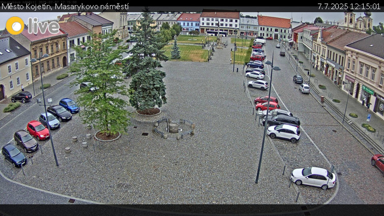Město Kojetín - Masarykovo náměstí - 7.7.2025 v 12:15 Město Kojetín - Masarykovo náměstí - 7.7.2025 v 12:15