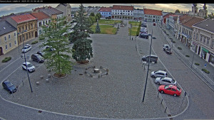 Město Kojetín - Masarykovo náměstí - 10.7.2025 v 06:45