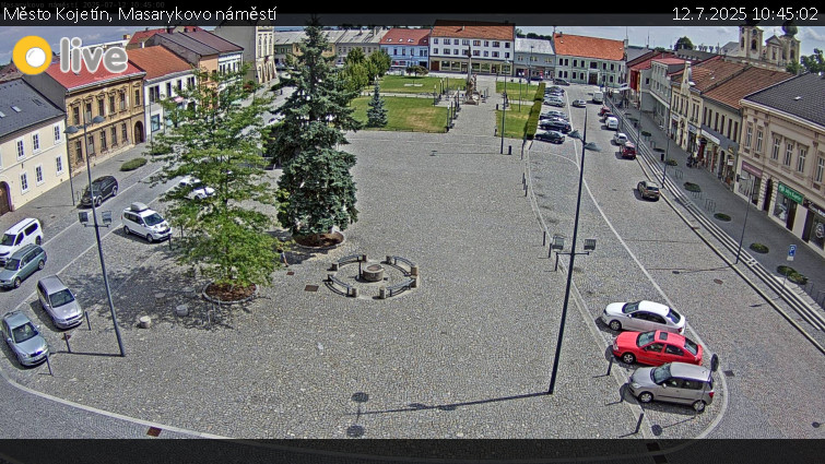Město Kojetín - Masarykovo náměstí - 12.7.2025 v 10:45