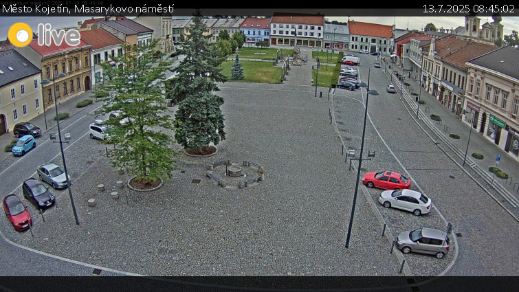 Město Kojetín - Masarykovo náměstí - 13.7.2025 v 08:45 Město Kojetín - Masarykovo náměstí - 13.7.2025 v 08:45