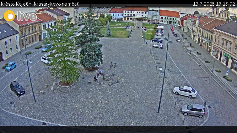 Město Kojetín - Masarykovo náměstí - 13.7.2025 v 18:15 Město Kojetín - Masarykovo náměstí - 13.7.2025 v 18:15