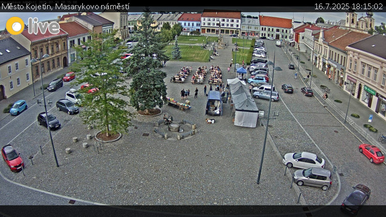 Město Kojetín - Masarykovo náměstí - 16.7.2025 v 18:15 Město Kojetín - Masarykovo náměstí - 16.7.2025 v 18:15