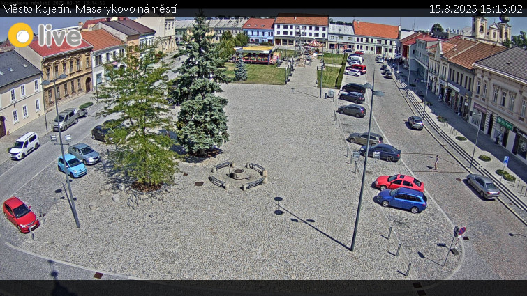 Město Kojetín - Masarykovo náměstí - 15.8.2025 v 13:15