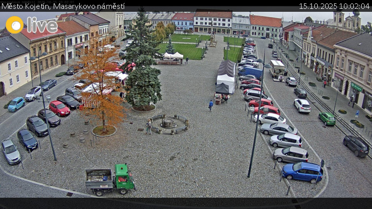 Město Kojetín - Masarykovo náměstí - 15.10.2025 v 10:02 Město Kojetín - Masarykovo náměstí - 15.10.2025 v 10:02