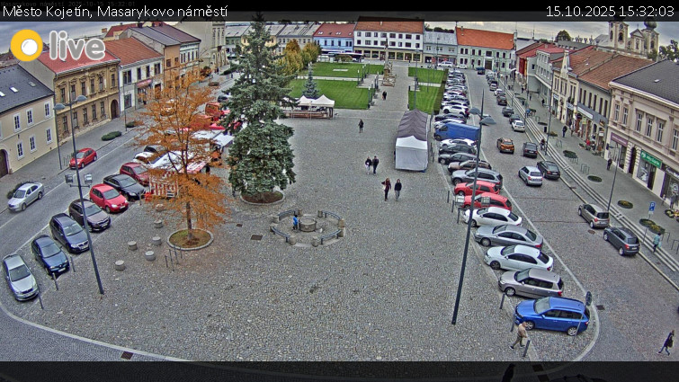 Město Kojetín - Masarykovo náměstí - 15.10.2025 v 15:32 Město Kojetín - Masarykovo náměstí - 15.10.2025 v 15:32