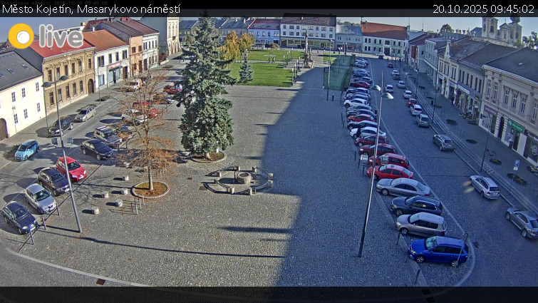 Město Kojetín - Masarykovo náměstí - 20.10.2025 v 09:45 Město Kojetín - Masarykovo náměstí - 20.10.2025 v 09:45