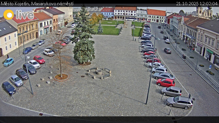 Město Kojetín - Masarykovo náměstí - 21.10.2025 v 12:02