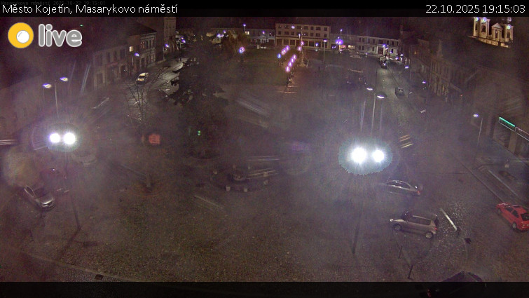 Město Kojetín - Masarykovo náměstí - 22.10.2025 v 19:15