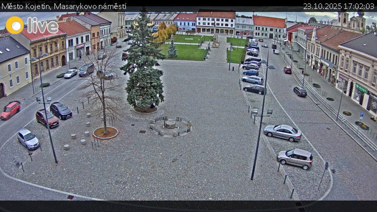 Město Kojetín - Masarykovo náměstí - 23.10.2025 v 17:02 Město Kojetín - Masarykovo náměstí - 23.10.2025 v 17:02
