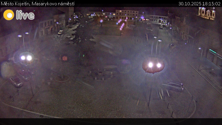 Město Kojetín - Masarykovo náměstí - 30.10.2025 v 18:15 Město Kojetín - Masarykovo náměstí - 30.10.2025 v 18:15