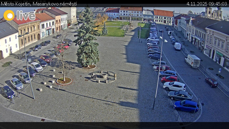 Město Kojetín - Masarykovo náměstí - 4.11.2025 v 09:45