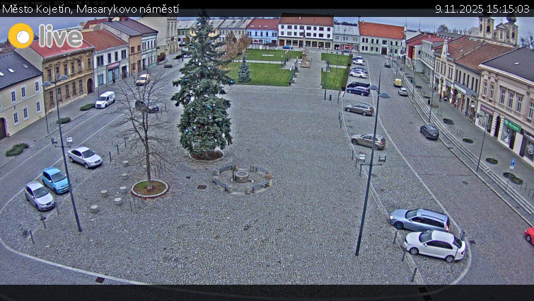 Město Kojetín - Masarykovo náměstí - 9.11.2025 v 15:15