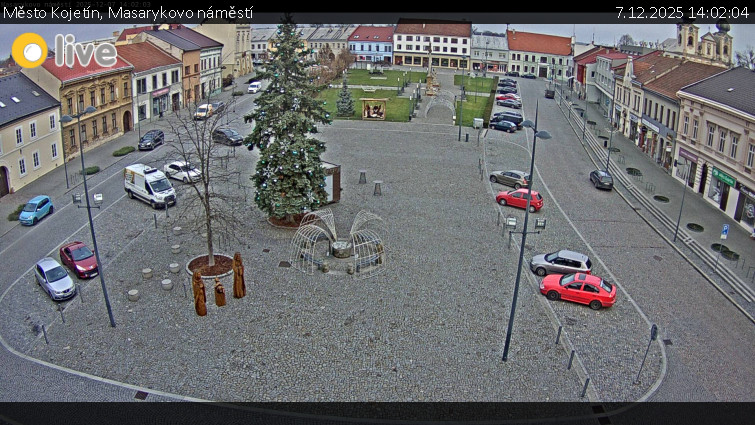 Město Kojetín - Masarykovo náměstí - 7.12.2025 v 14:02