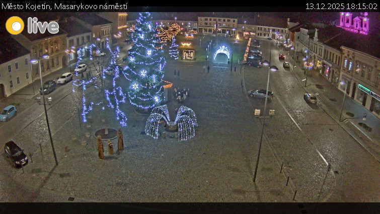 Město Kojetín - Masarykovo náměstí - 13.12.2025 v 18:15