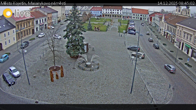 Město Kojetín - Masarykovo náměstí - 14.12.2025 v 08:45