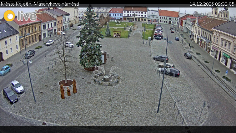 Město Kojetín - Masarykovo náměstí - 14.12.2025 v 09:32