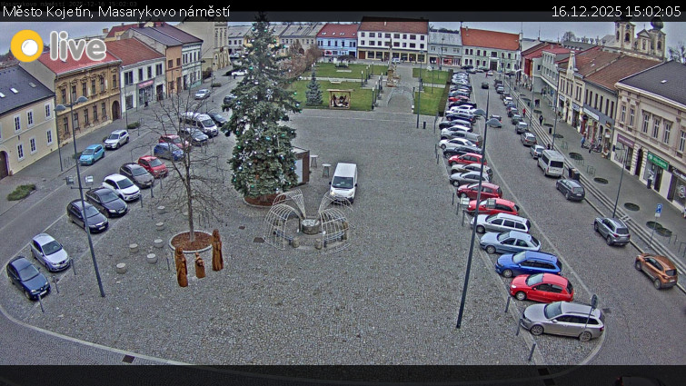 Město Kojetín - Masarykovo náměstí - 16.12.2025 v 15:02