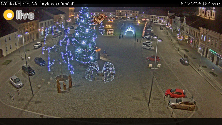 Město Kojetín - Masarykovo náměstí - 16.12.2025 v 18:15