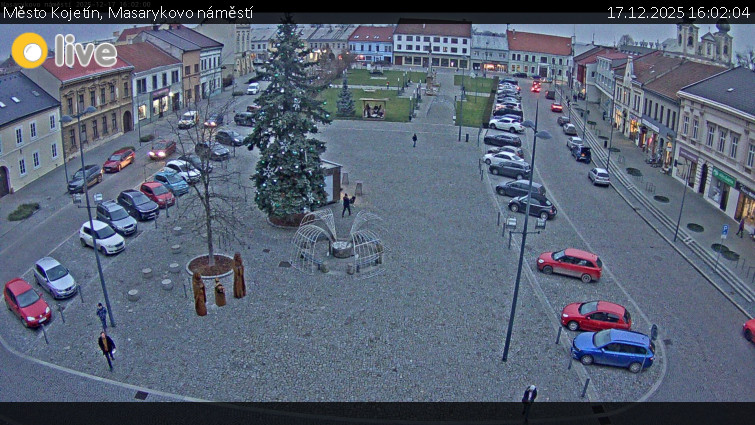Město Kojetín - Masarykovo náměstí - 17.12.2025 v 16:02