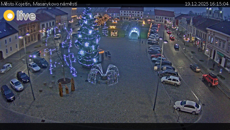 Město Kojetín - Masarykovo náměstí - 19.12.2025 v 16:15