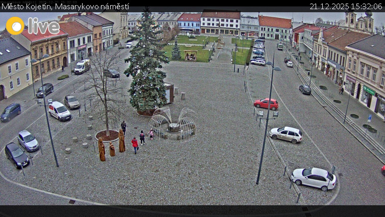 Město Kojetín - Masarykovo náměstí - 21.12.2025 v 15:32