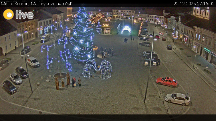 Město Kojetín - Masarykovo náměstí - 22.12.2025 v 17:15