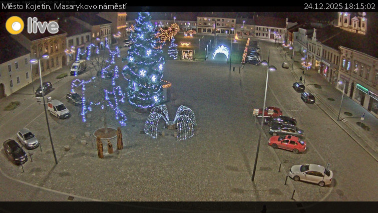 Město Kojetín - Masarykovo náměstí - 24.12.2025 v 18:15