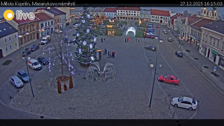 Město Kojetín - Masarykovo náměstí - 27.12.2025 v 16:15