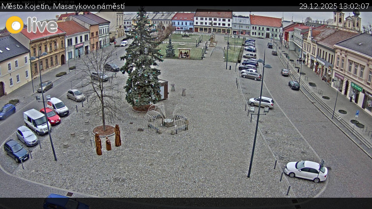 Město Kojetín - Masarykovo náměstí - 29.12.2025 v 13:02
