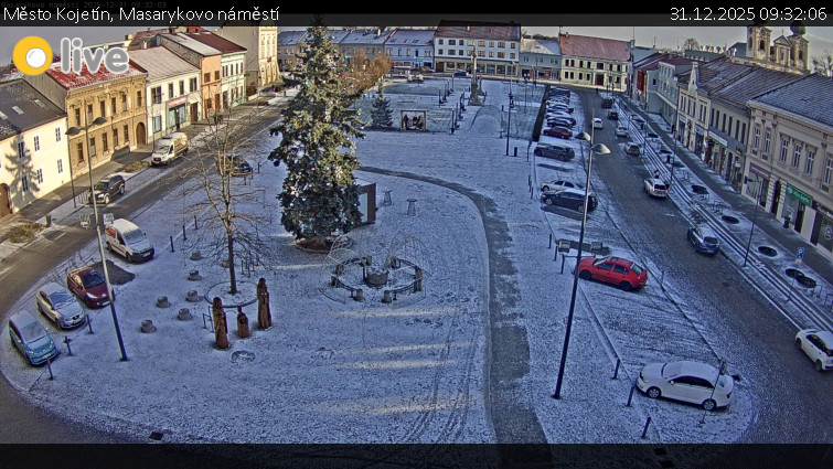 Město Kojetín - Masarykovo náměstí - 31.12.2025 v 09:32