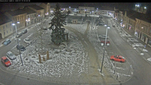 Město Kojetín - Masarykovo náměstí - 19.1.2026 v 00:45