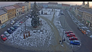 Město Kojetín - Masarykovo náměstí - 19.1.2026 v 07:45