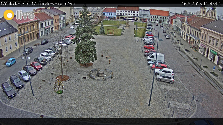Město Kojetín - Masarykovo náměstí - 16.3.2026 v 11:45