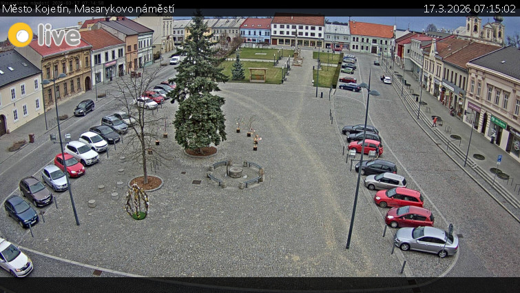 Město Kojetín - Masarykovo náměstí - 17.3.2026 v 07:15