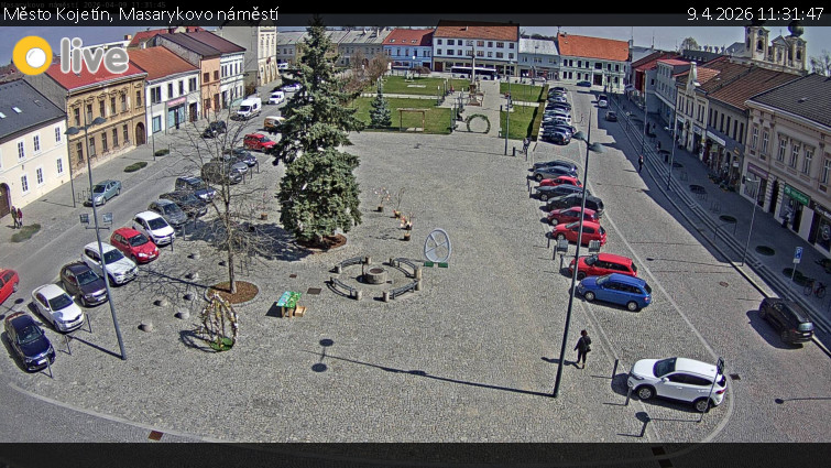 Město Kojetín - Masarykovo náměstí - 9.4.2026 v 11:31