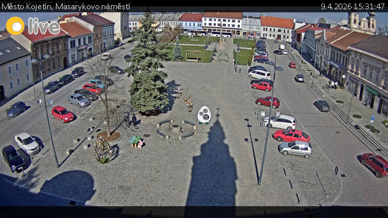 Město Kojetín - Masarykovo náměstí - 9.4.2026 v 15:31
